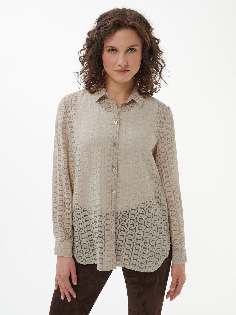 Peter Hahn - Blouse met lange mouwen