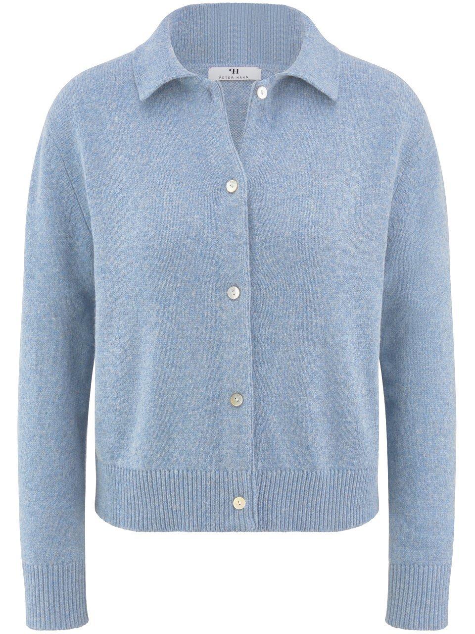 Strickjacke Peter Hahn blau günstig online kaufen