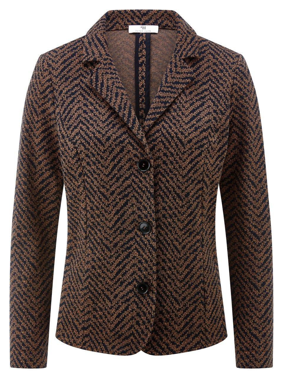 Jersey-Blazer Peter Hahn blau günstig online kaufen