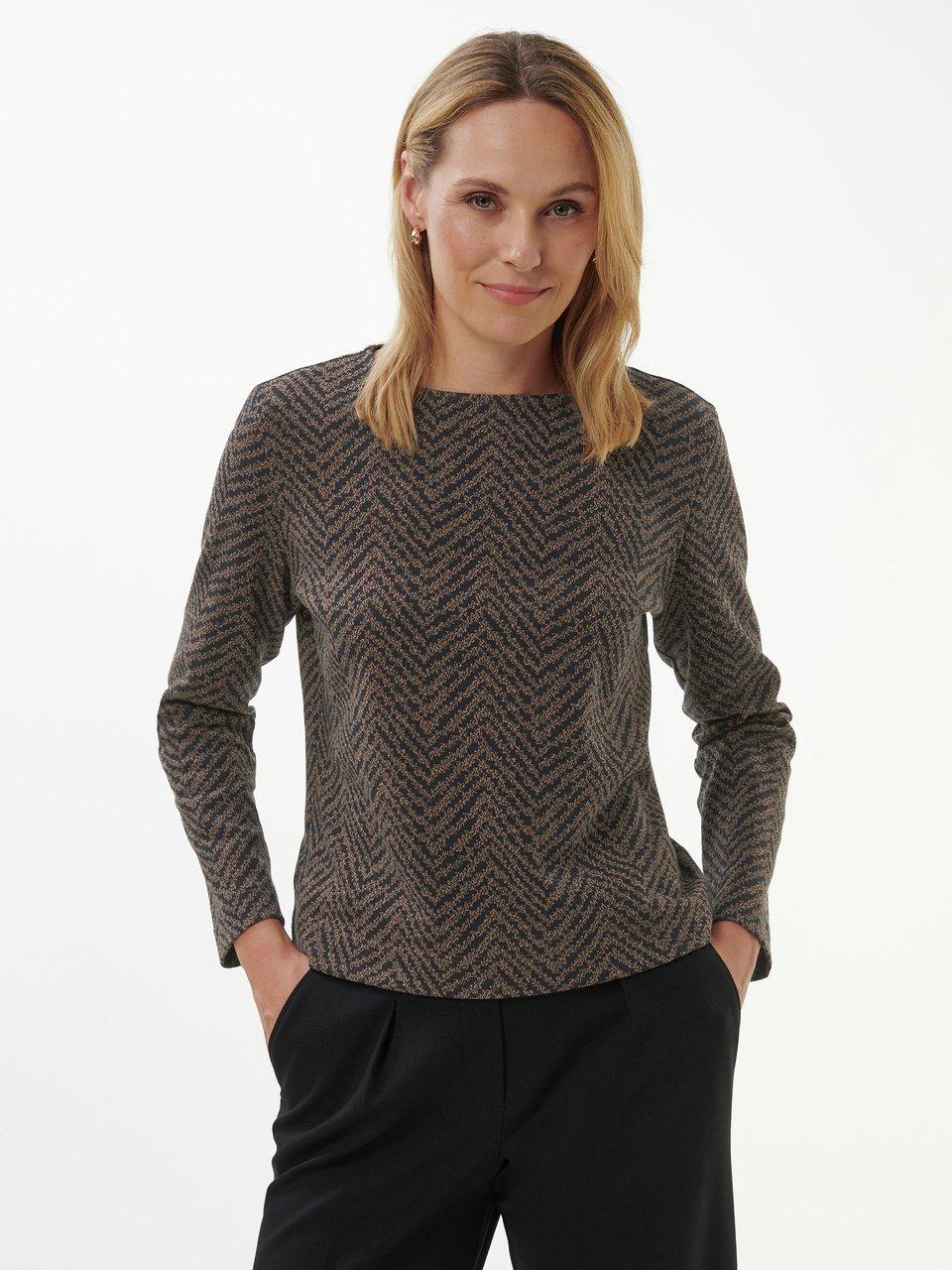 Peter Hahn - Sweatshirt mit Rundhals-Ausschnitt