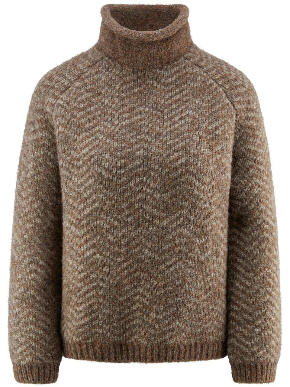 Pullover Stehkragen Fadenmeister Berlin beige günstig online kaufen
