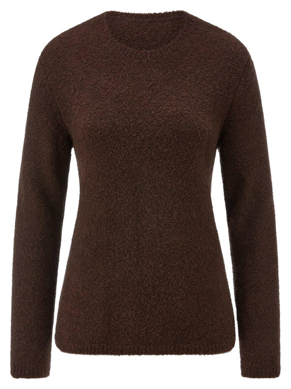 Rundhals-Pullover Fadenmeister Berlin braun günstig online kaufen