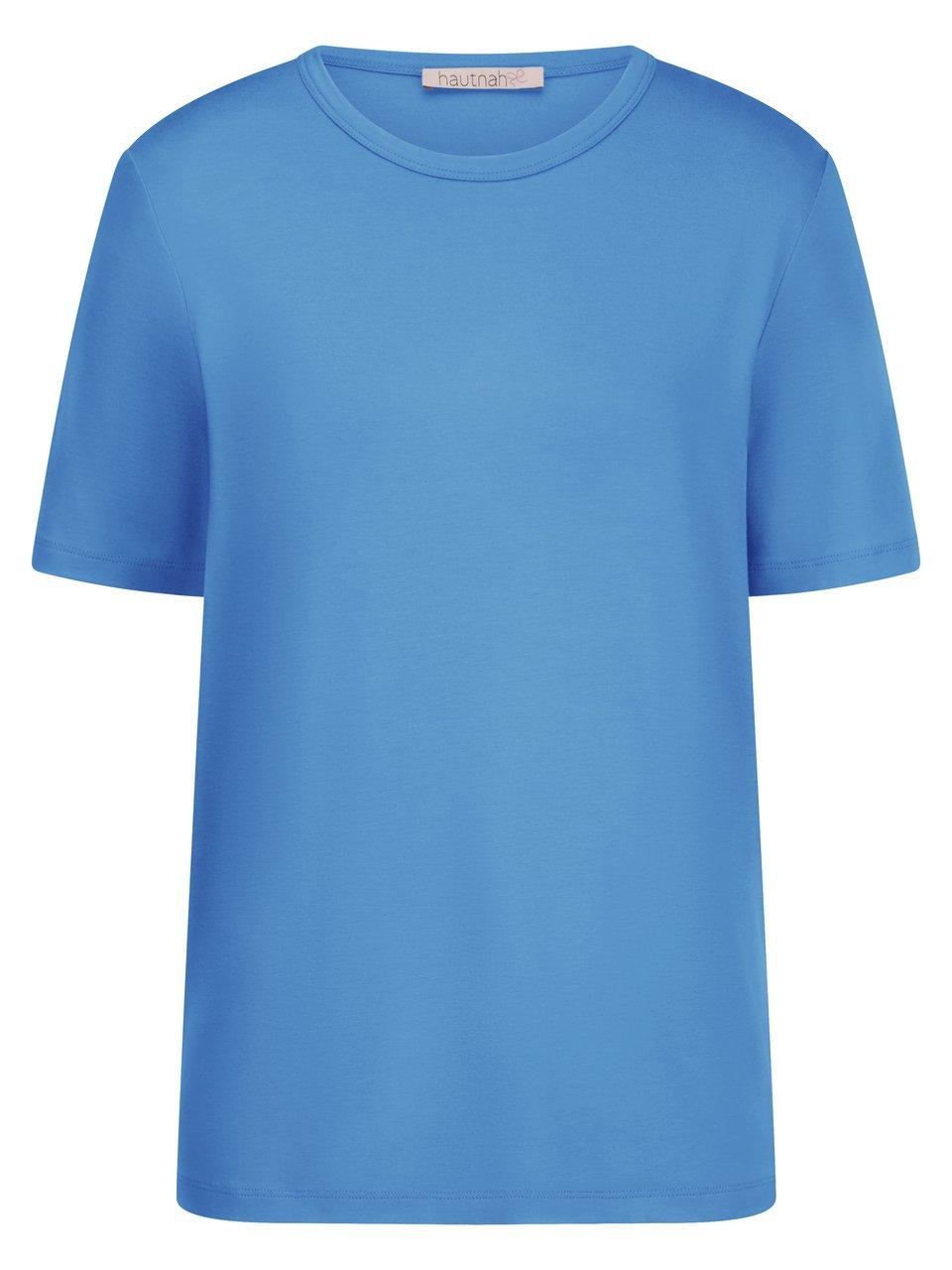 Kurzes Rundhals-Schlafshirt Hautnah blau günstig online kaufen