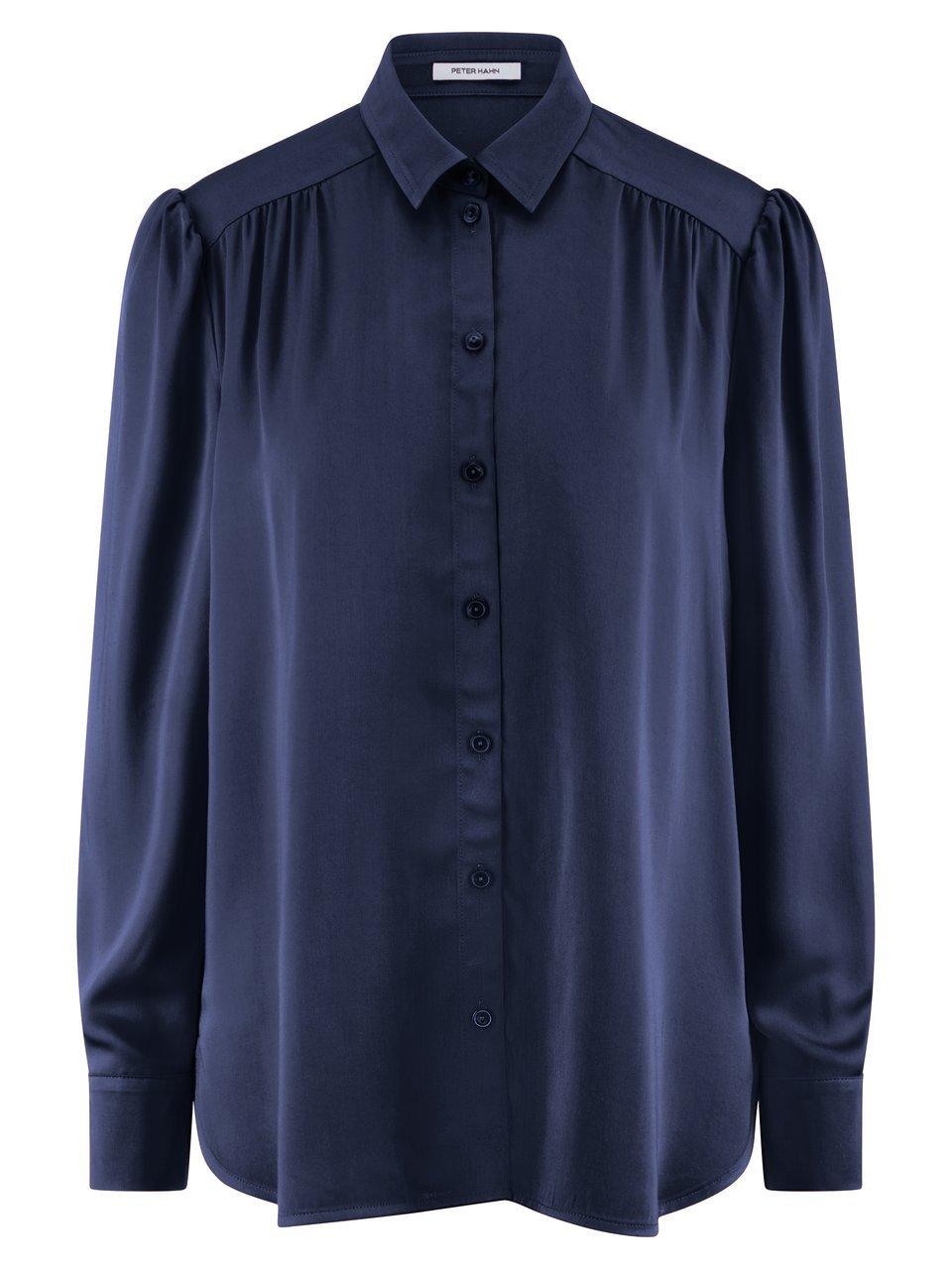 Bluse Peter Hahn blau günstig online kaufen