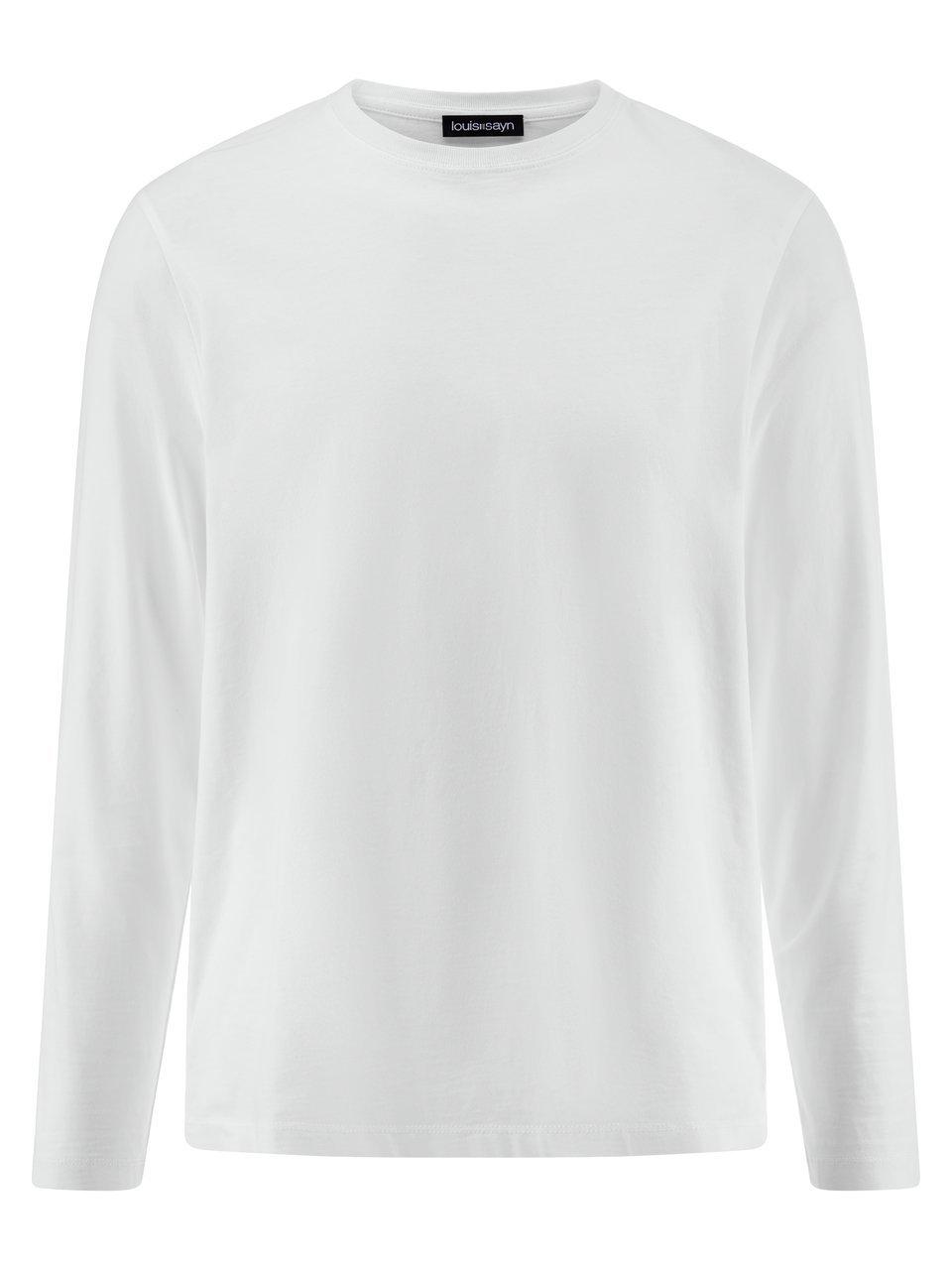 Longsleeve Rundhals-Ausschnitt Louis Sayn weiss günstig online kaufen