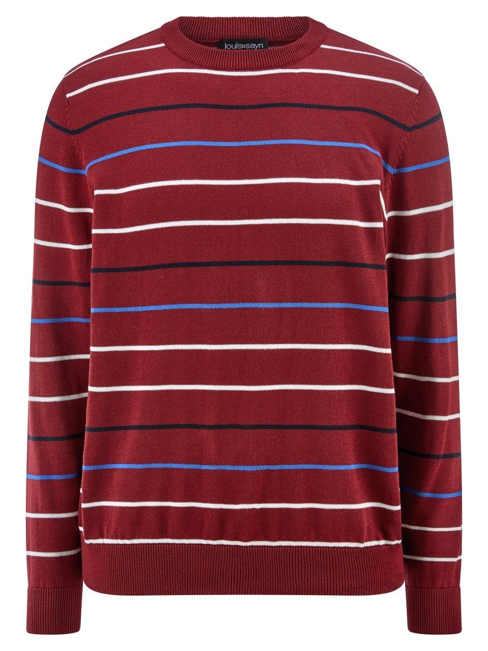 Rundhals-Pullover Peter Hahn rot günstig online kaufen