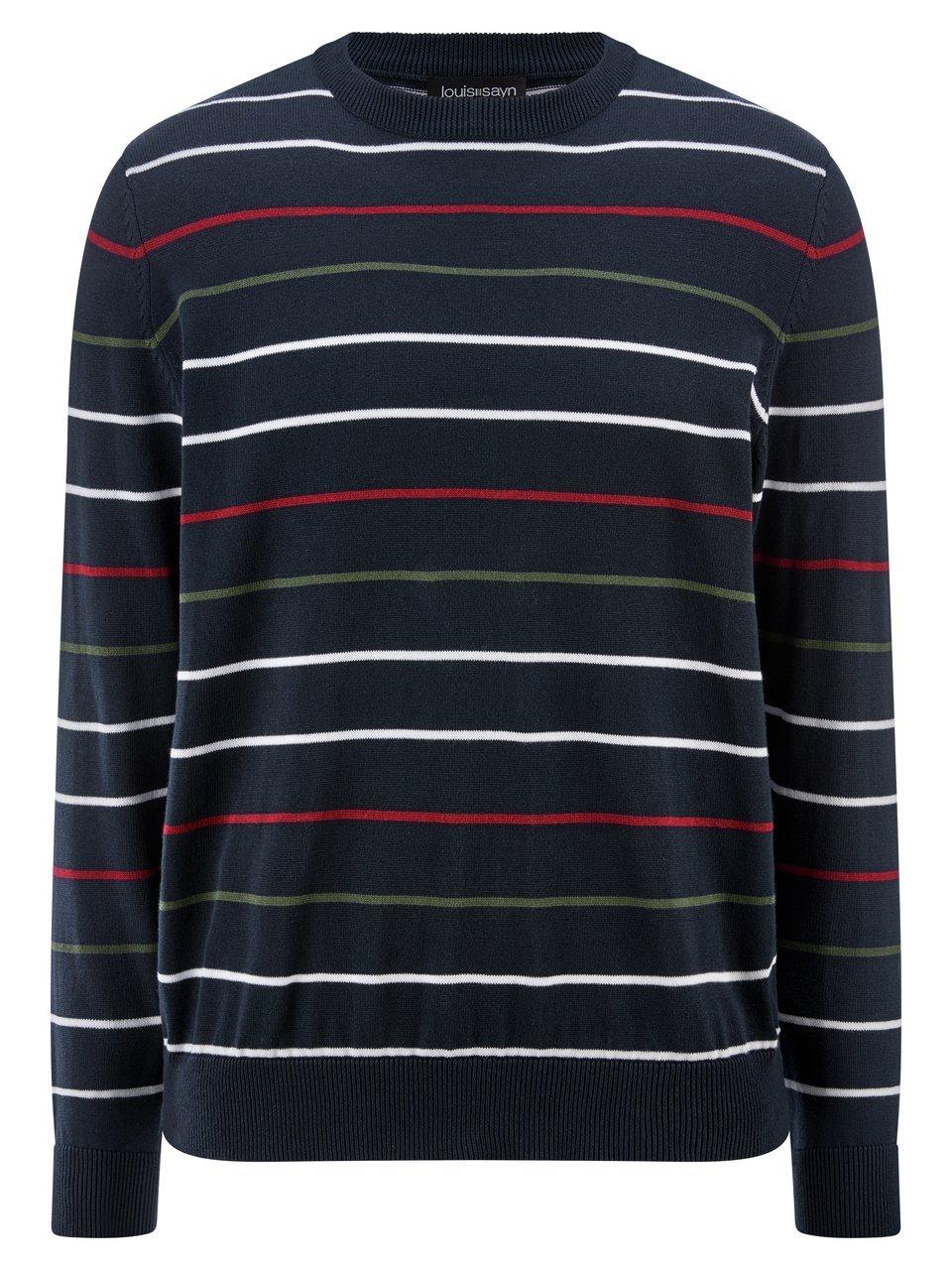 Rundhals-Pullover Peter Hahn blau günstig online kaufen