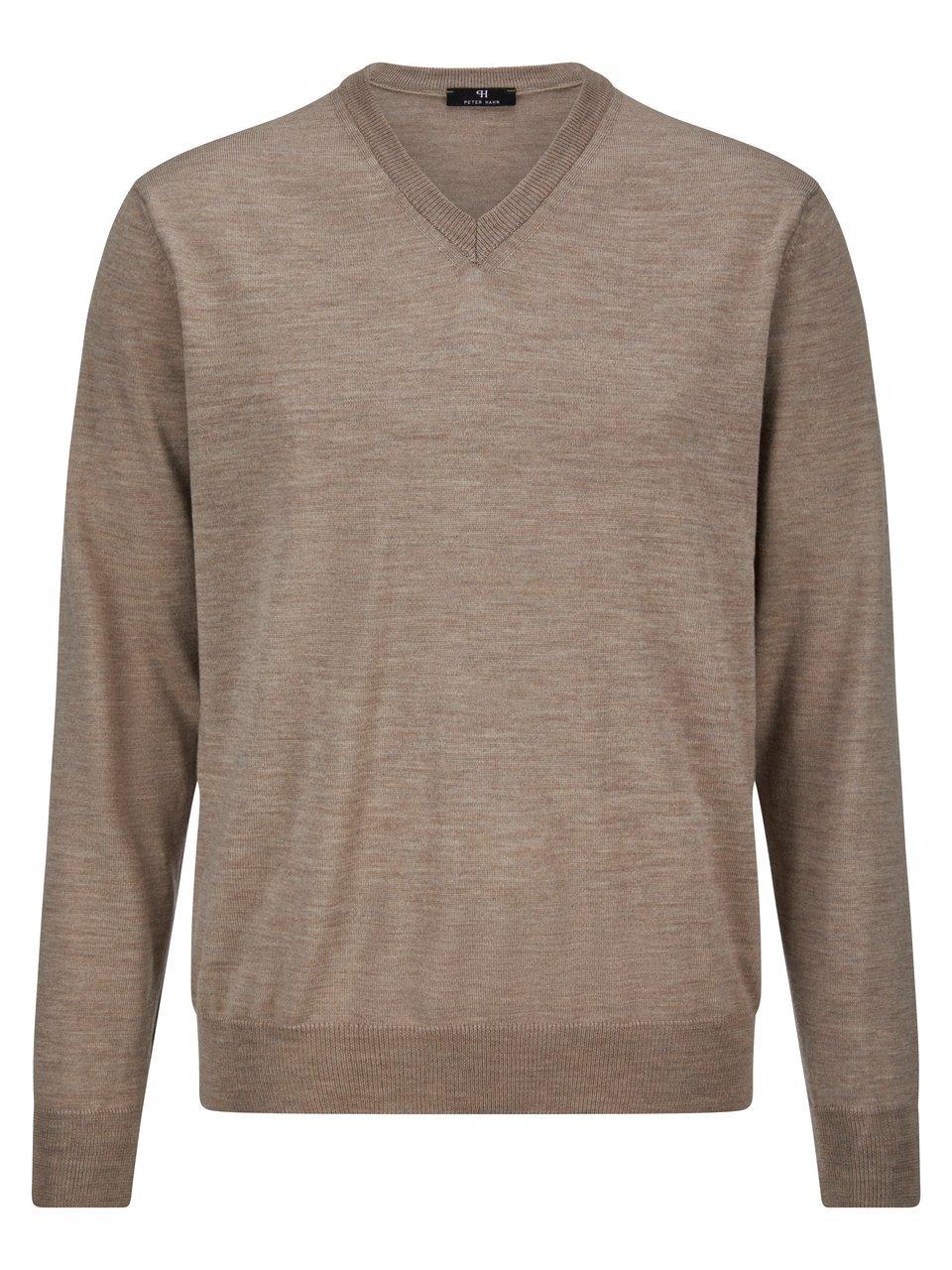Rundhals-Pullover Peter Hahn beige günstig online kaufen