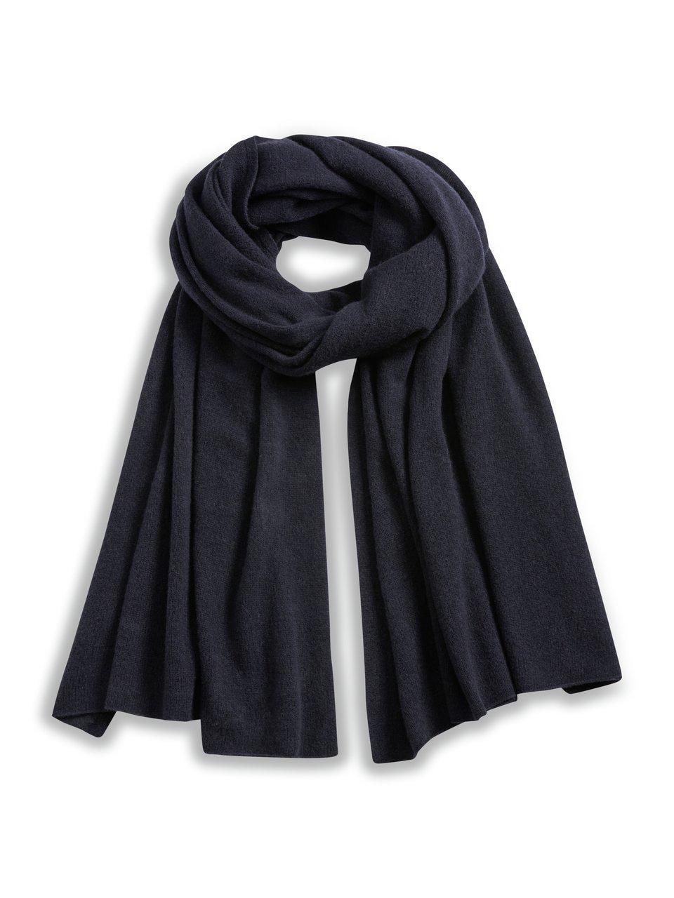 Schal aus 100% Kaschmir include blau günstig online kaufen