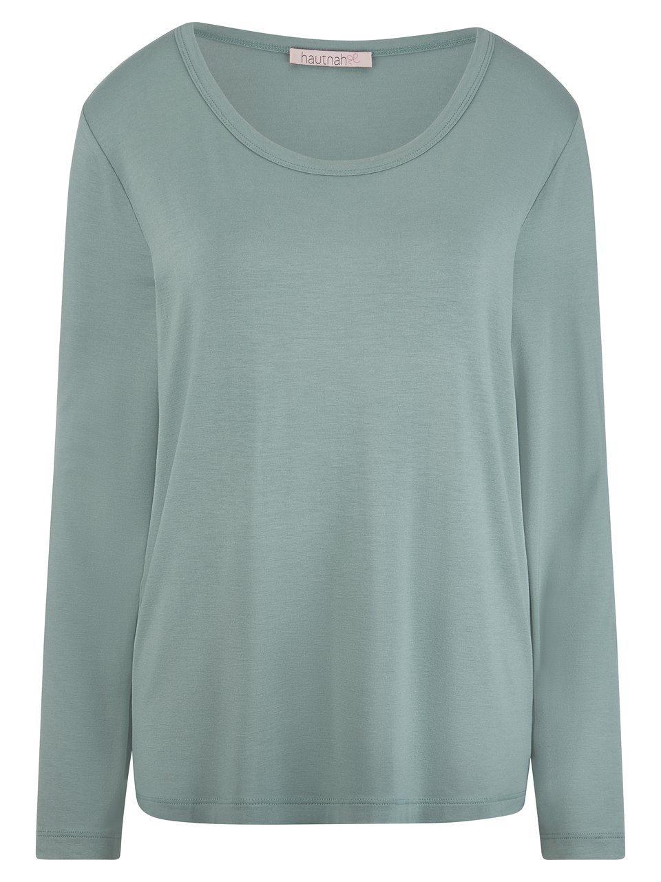 Langes Jersey-Schlafshirt Hautnah grün günstig online kaufen