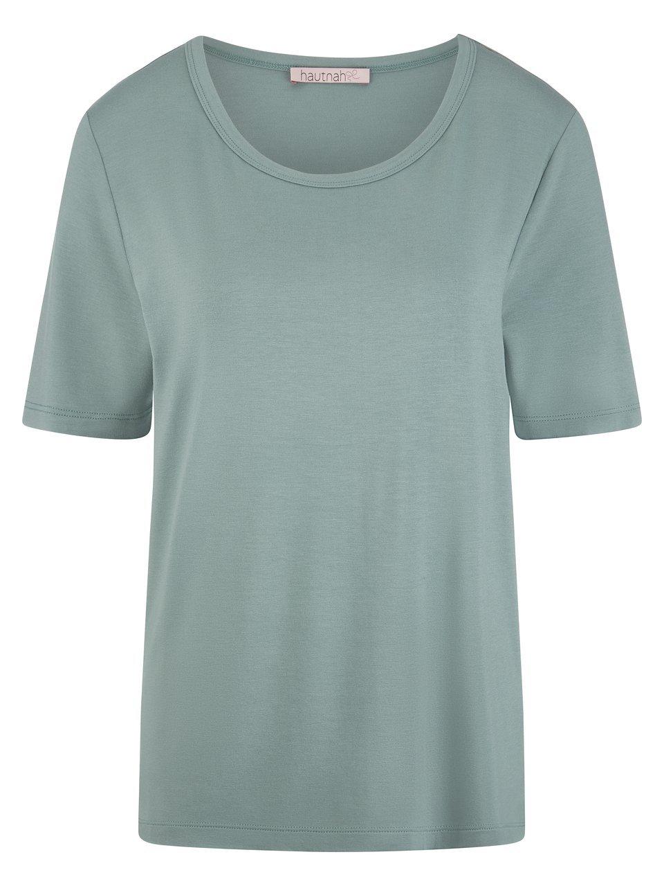 Kurzes Rundhals-Schlafshirt Hautnah grün günstig online kaufen