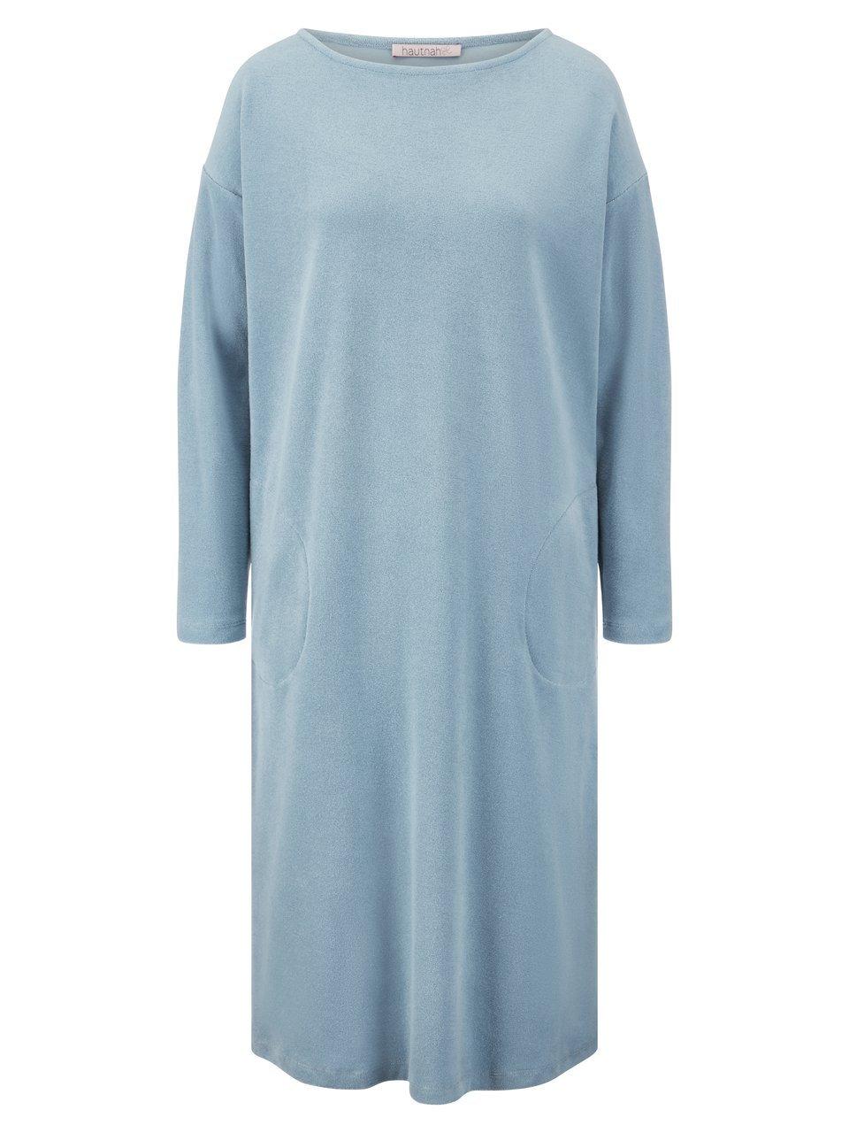 Frottee-Nachthemd Hautnah blau günstig online kaufen