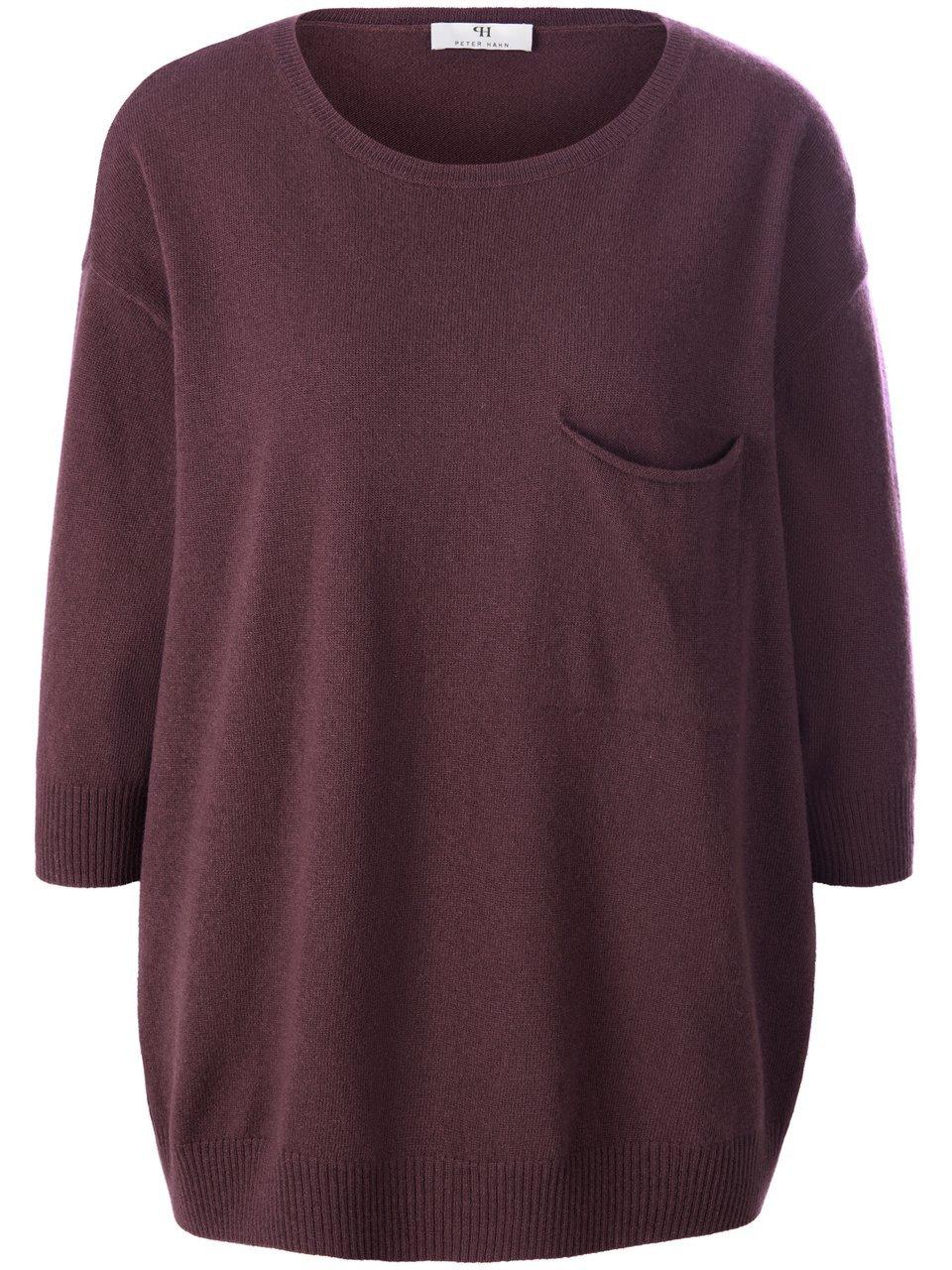 Pullover 3/4-Arm Peter Hahn rot günstig online kaufen