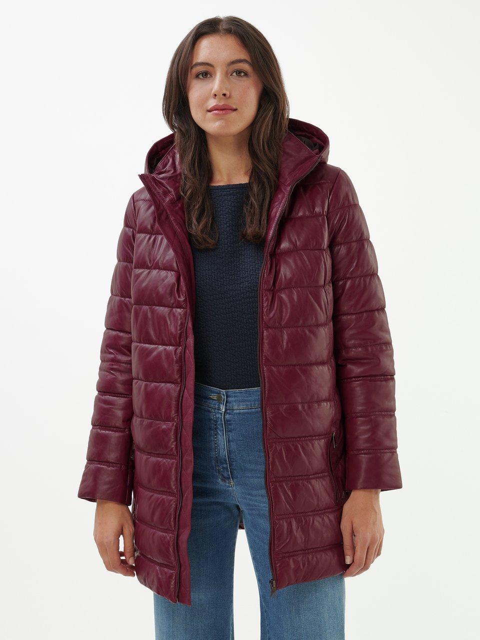 Anna Aura - Le manteau en cuir matelassé