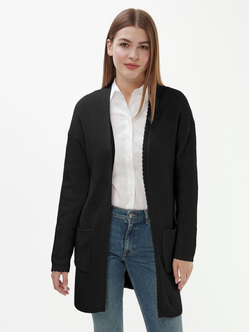 Peter Hahn - Long-Strickjacke