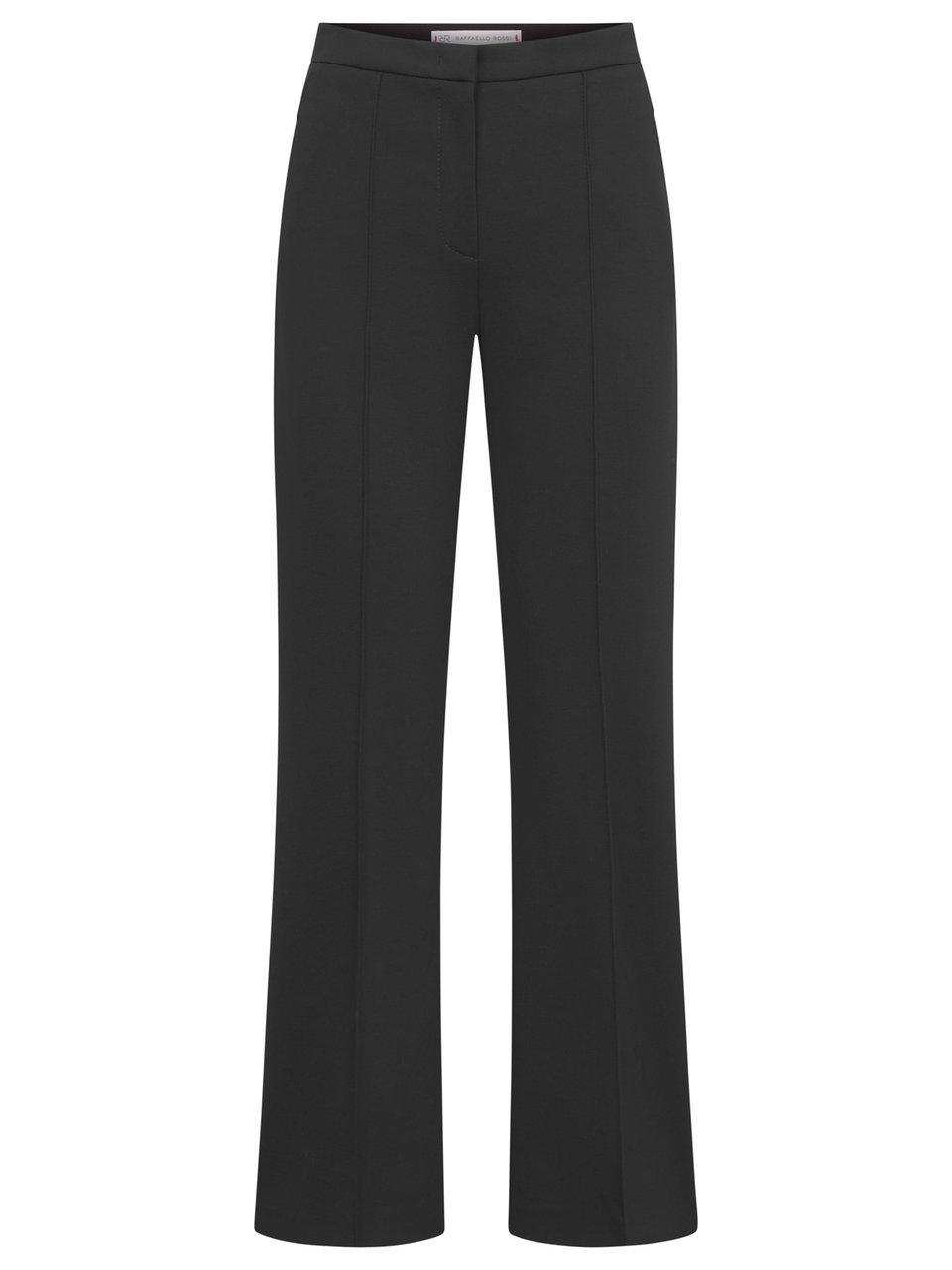 Straight Fit-Hose Modell Dora Flared Raffaello Rossi schwarz günstig online kaufen