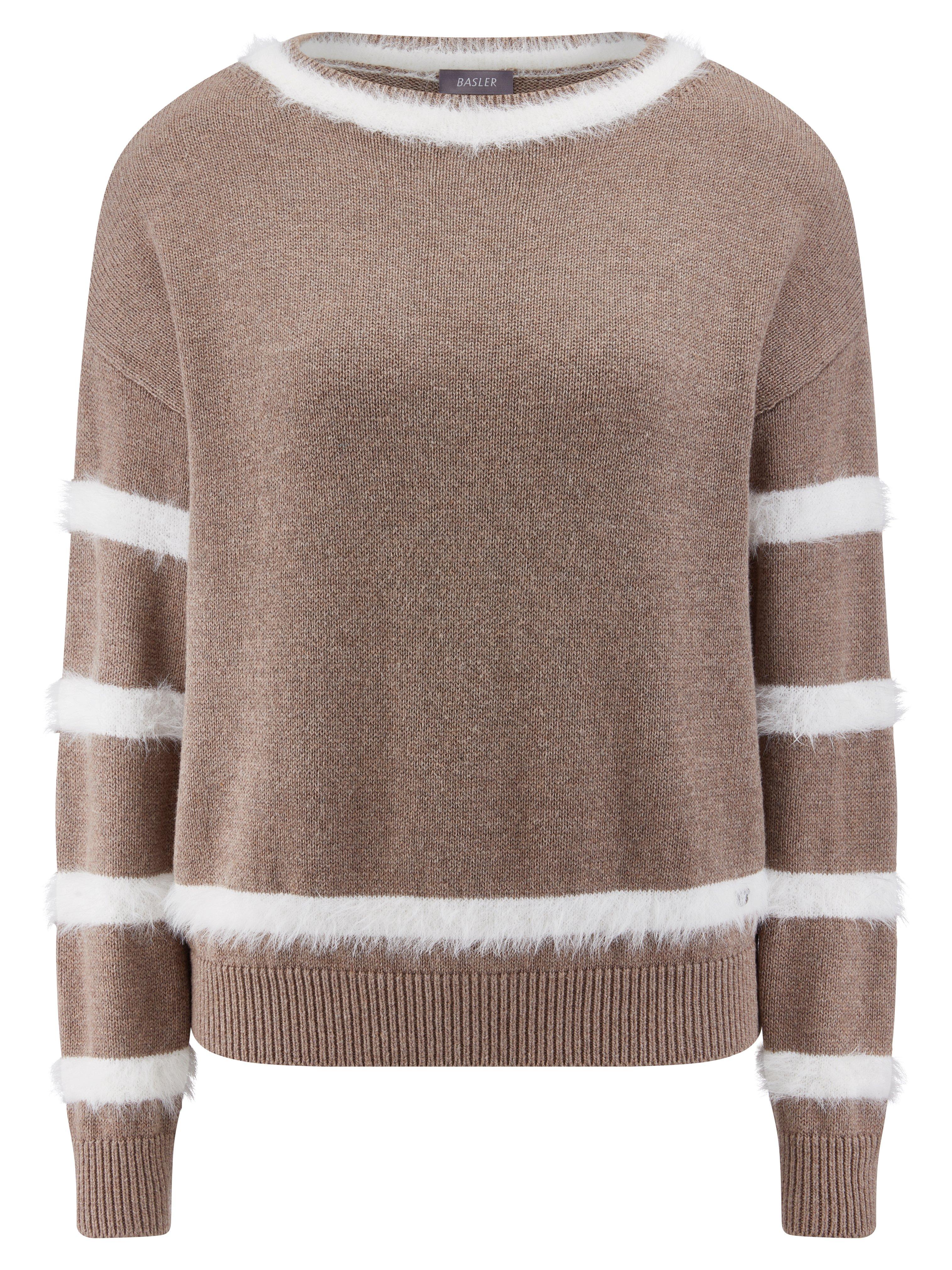 Strickpullover BASLER beige günstig online kaufen