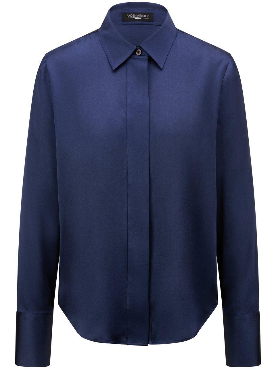 Bluse Fadenmeister Berlin blau günstig online kaufen