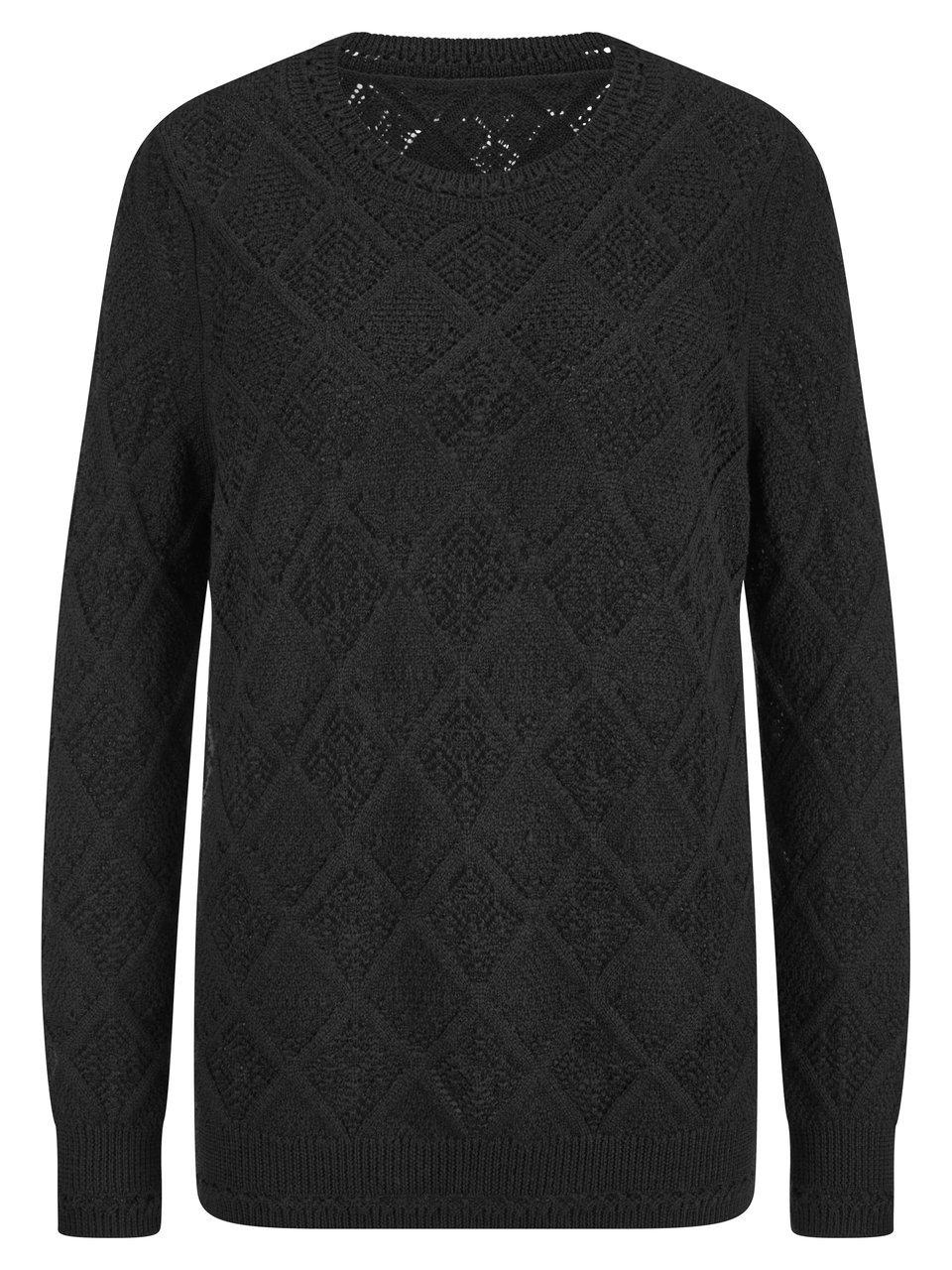 Rundhals-Pullover Anna Aura schwarz günstig online kaufen
