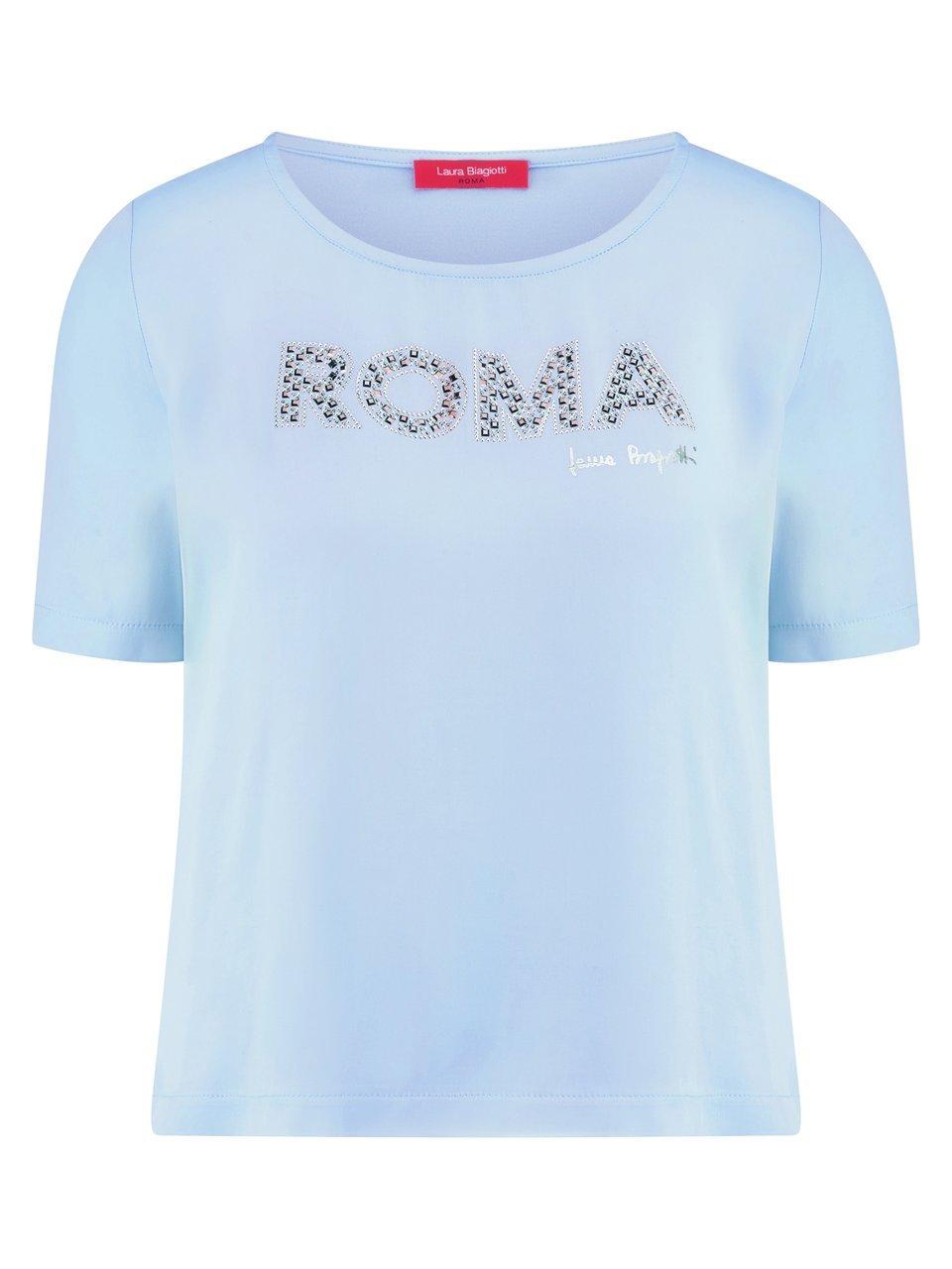 Rundhals-Shirt Laura Biagiotti Roma blau günstig online kaufen