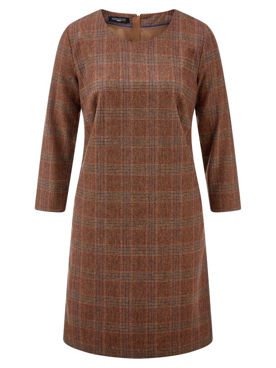 Kleid 3/4-Arm Fadenmeister Berlin braun günstig online kaufen