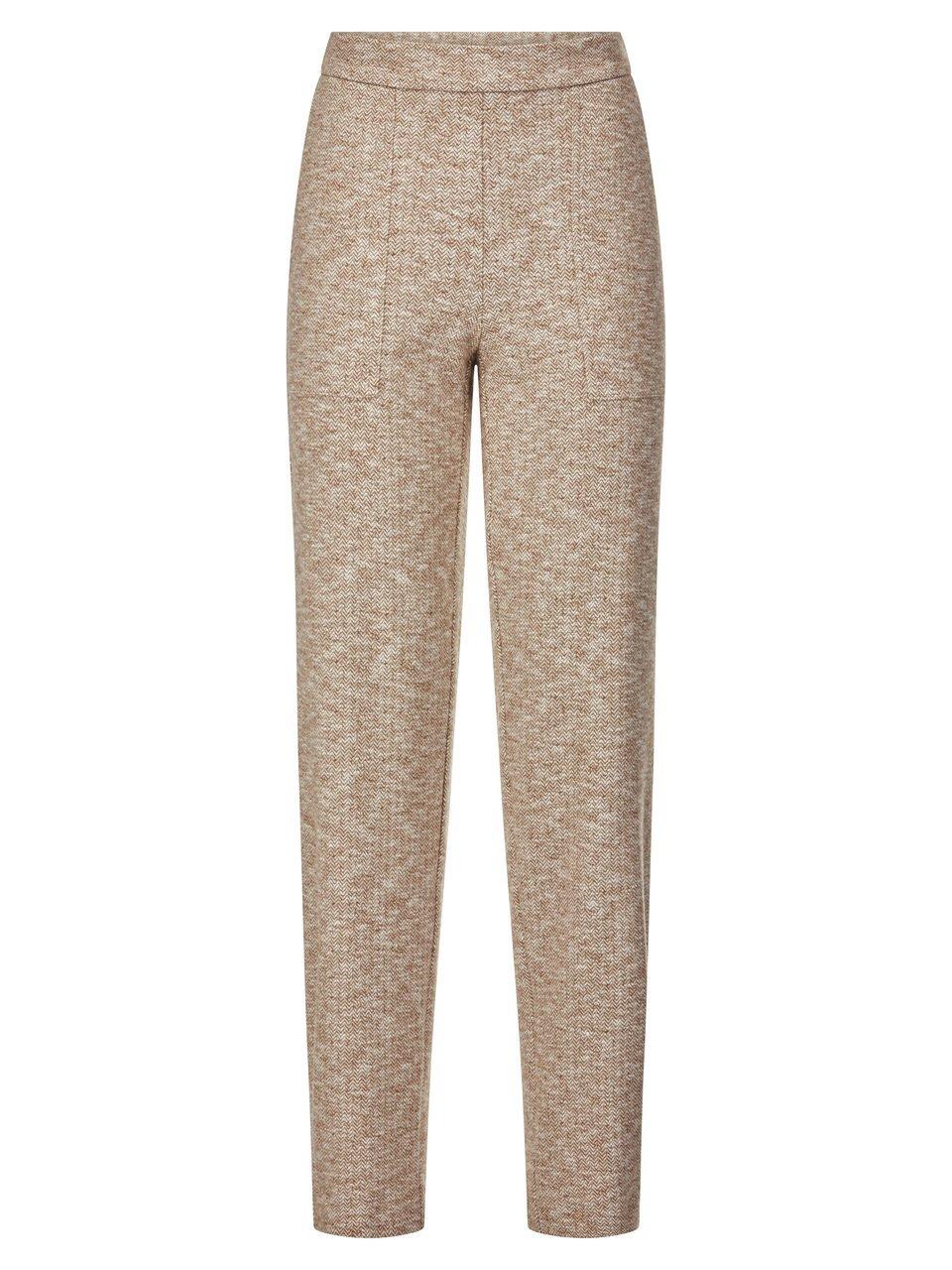 Modern Fit-Jersey-Hose Peter Hahn braun günstig online kaufen