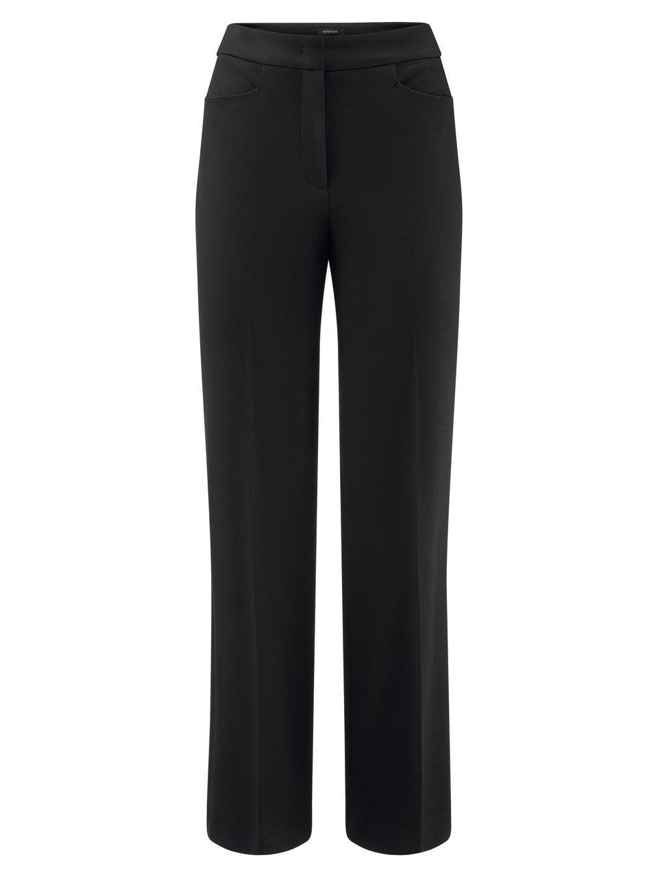 Knöchellange Straight Fit-Hose Peter Hahn schwarz günstig online kaufen