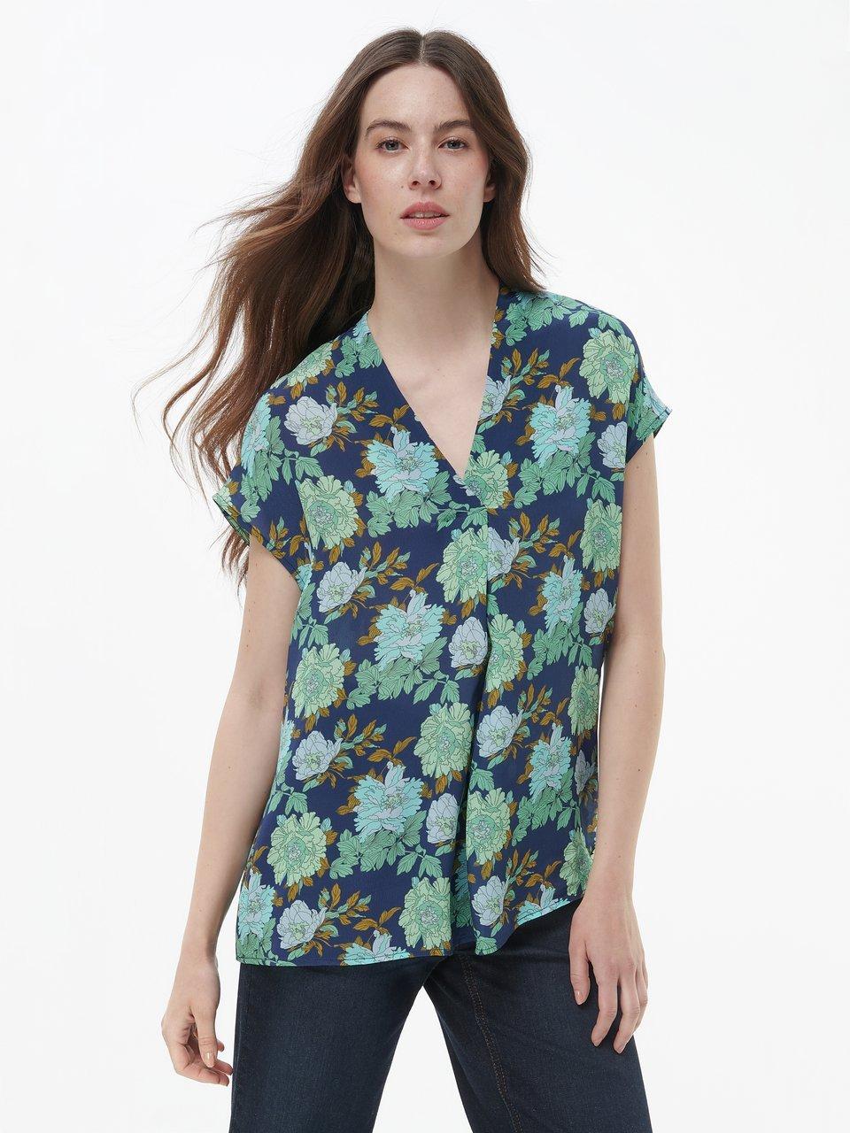 Uta Raasch - Ärmellose Bluse mit V-Ausschnitt