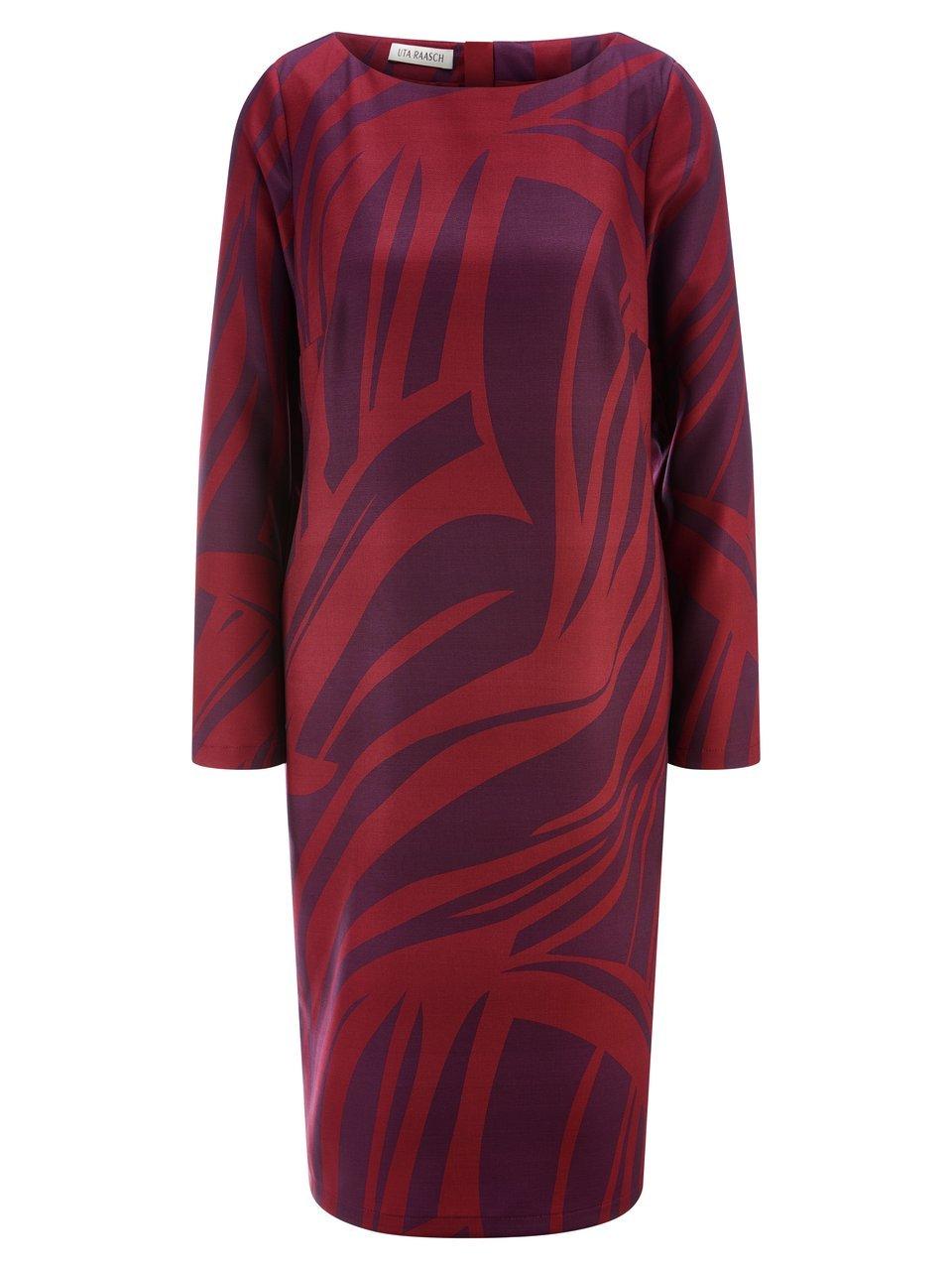 Kleid Rundhals-Ausschnitt Uta Raasch rot günstig online kaufen