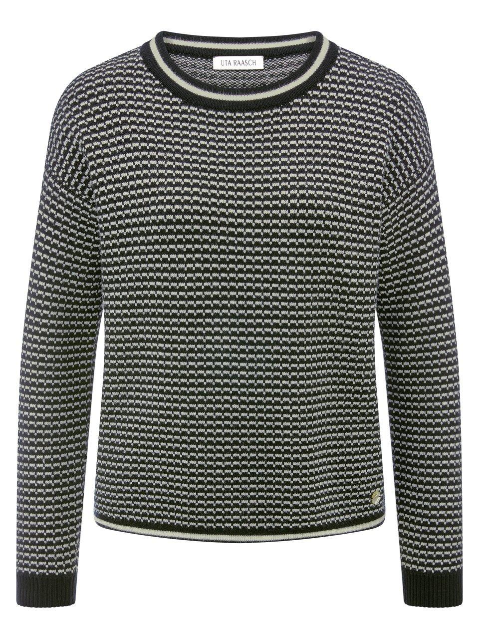 Rundhals-Pullover Uta Raasch schwarz günstig online kaufen