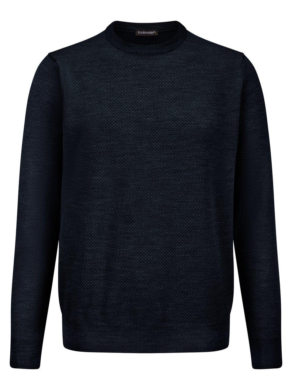 Rundhals-Pullover Louis Sayn blau günstig online kaufen