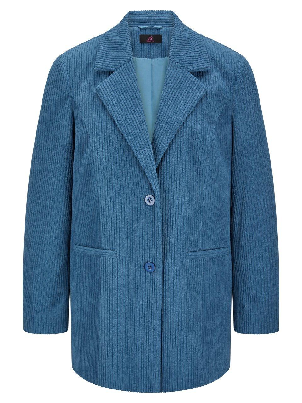 Cord-Blazer Emilia Lay blau günstig online kaufen