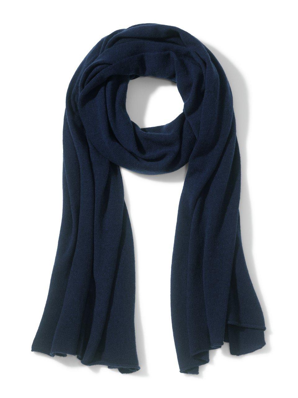 Strickschal Peter Hahn blau günstig online kaufen