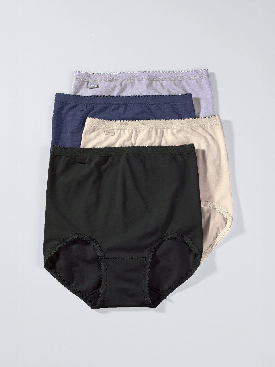 Maxislip Basic+Maxi C4P im 4er-Set sloggi lila
