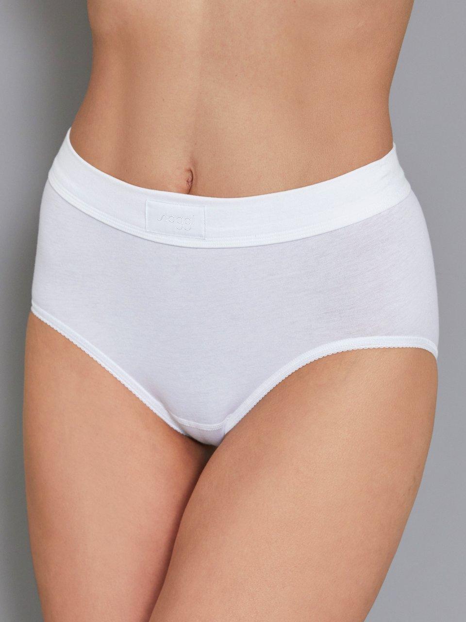 sloggi - Le lot de 2 slips maxi Double Comfort Maxi
