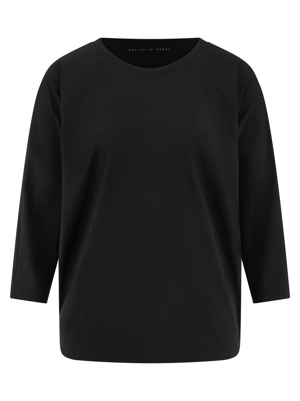 Rundhals-Shirt 3/4-Arm Raffaello Rossi schwarz günstig online kaufen