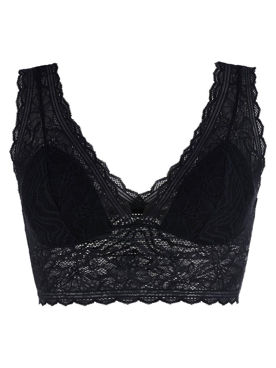 Chantelle Bralette Floral Touch Van  zwart