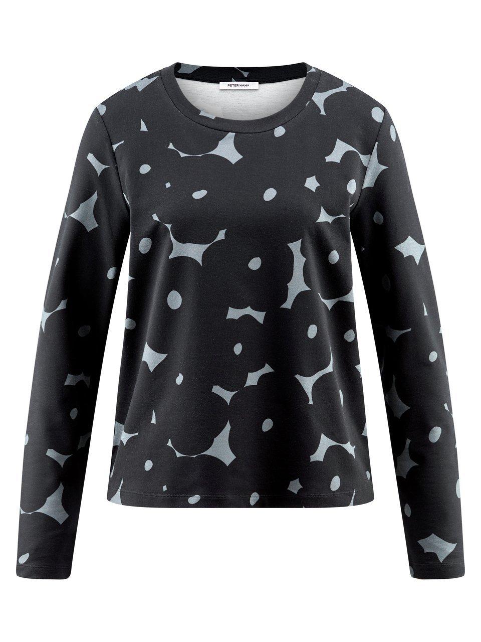 Sweatshirt Rundhals-­Ausschnitt Peter Hahn mehrfarbig günstig online kaufen