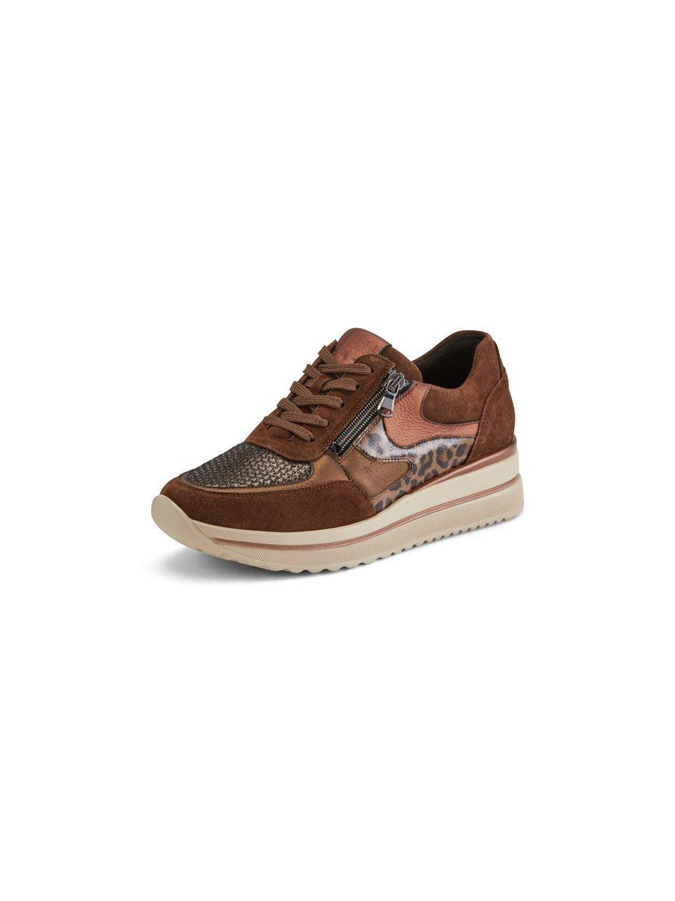 Thumbnail - Waldläufer - Plateau-Sneaker Luana, braun, Gr. 43 - Leder