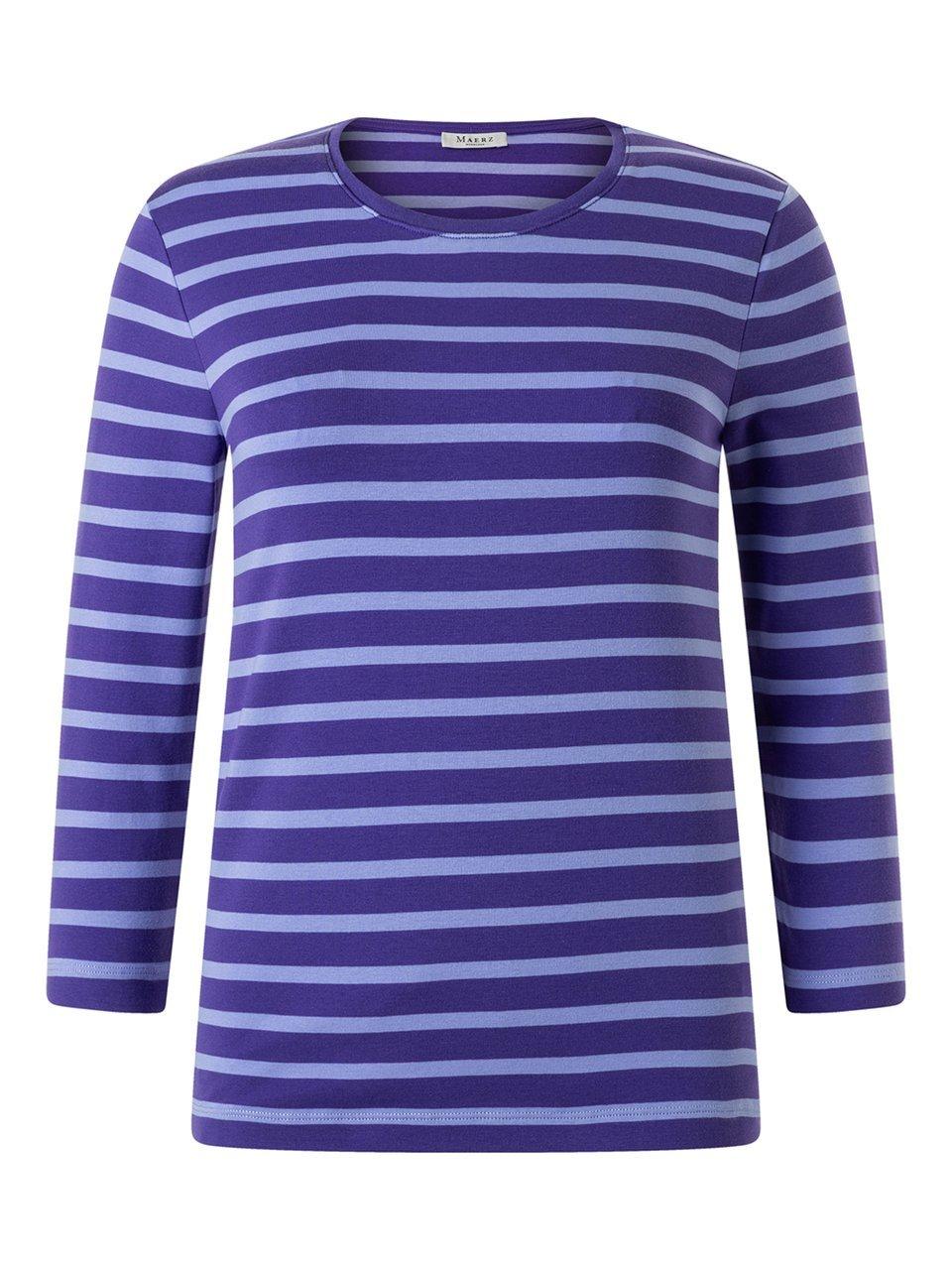 Rundhals-Shirt 3/4-Arm MAERZ Muenchen lila günstig online kaufen