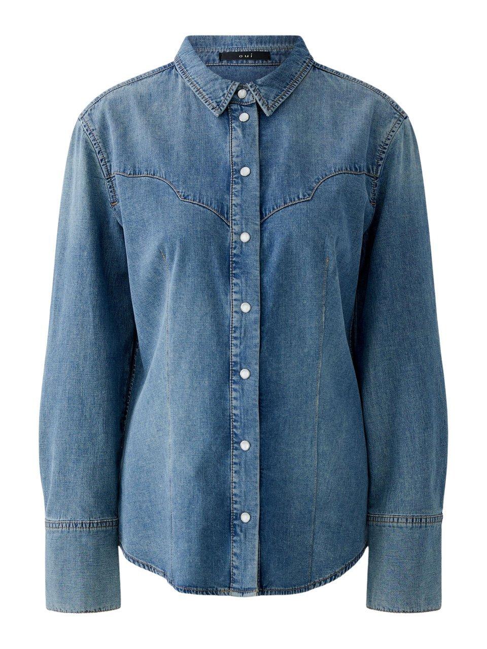 Jeans-Bluse oui denim günstig online kaufen