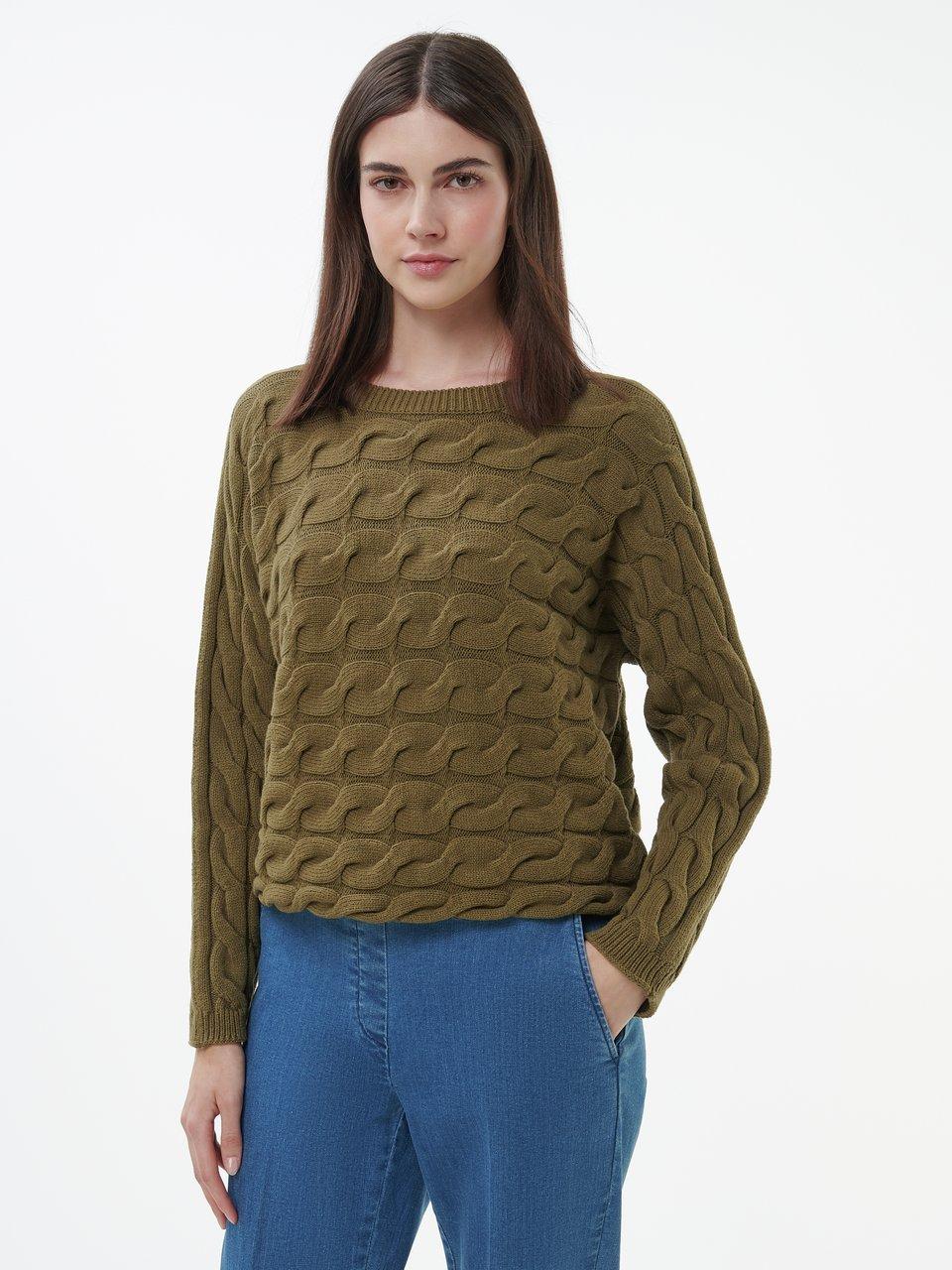 oui - Rundhals-Pullover