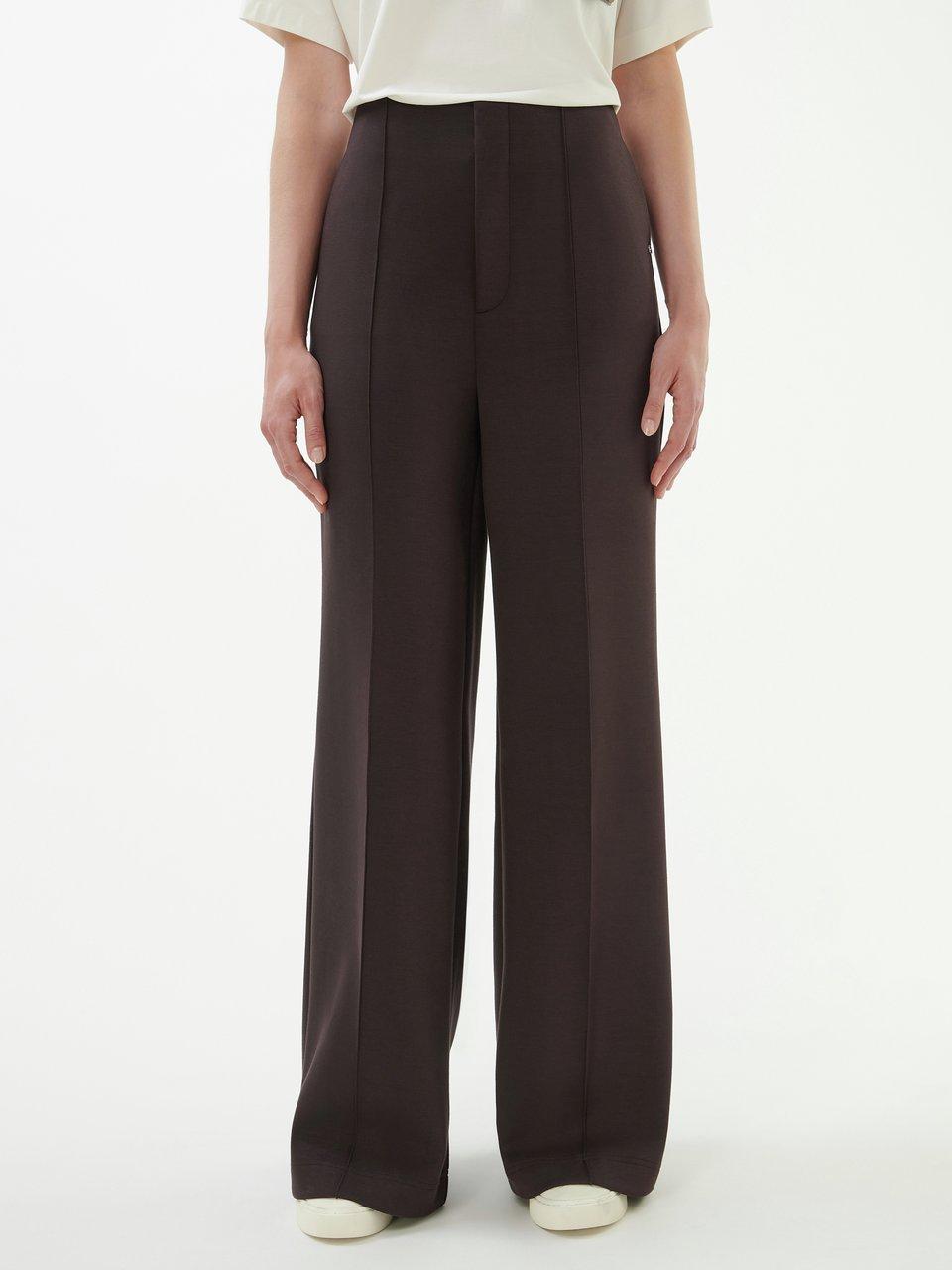 oui - Wide Fit jersey broek