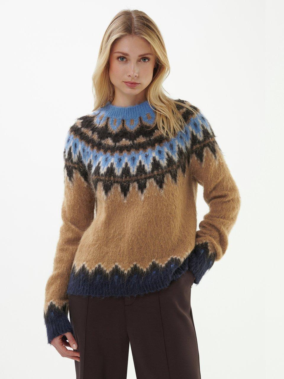 oui - Rundhals-Pullover