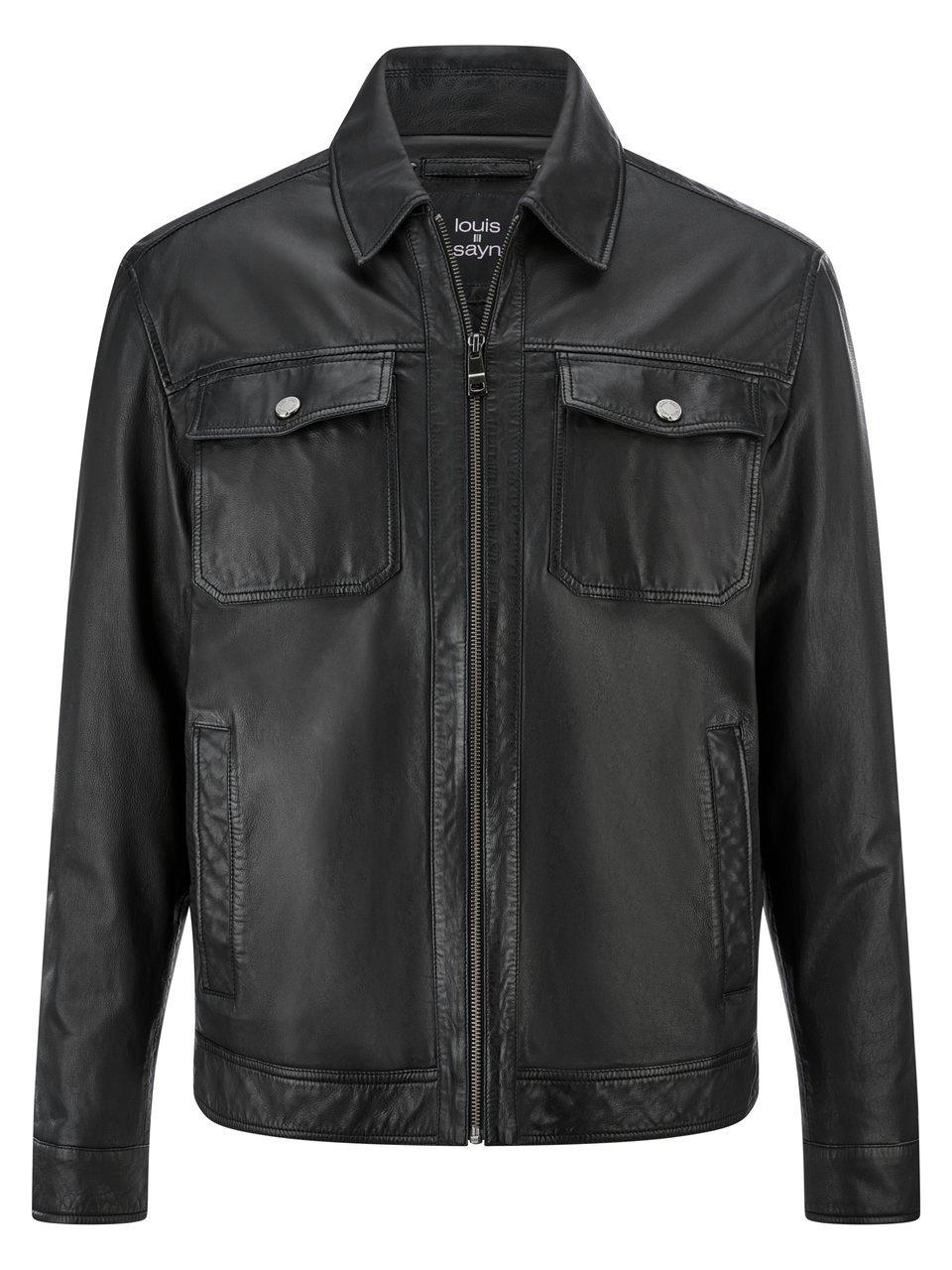 Lederjacke Louis Sayn schwarz günstig online kaufen