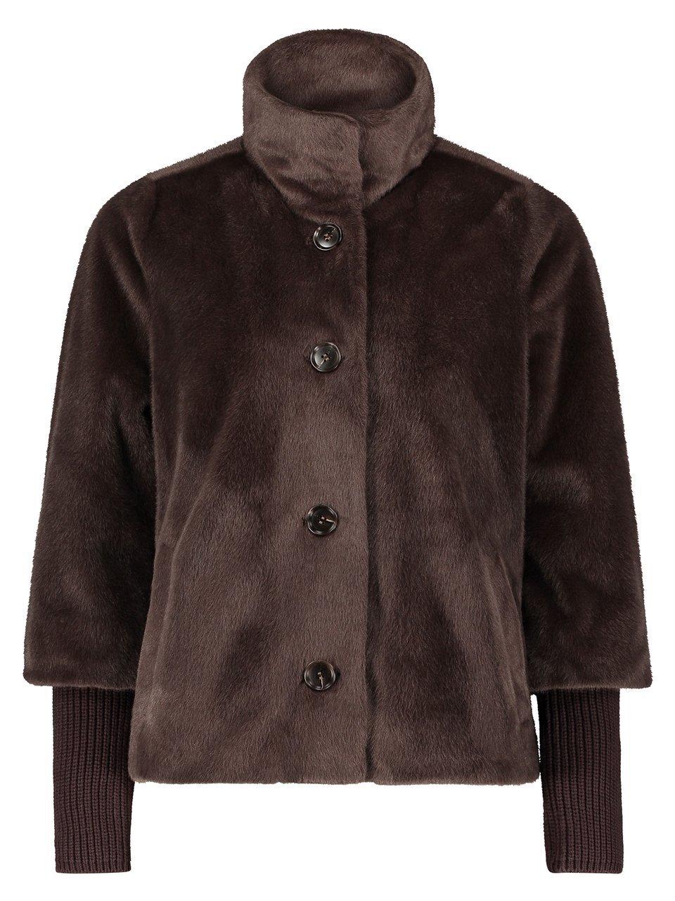 Jacke aus edlem Webpelz Betty Barclay braun günstig online kaufen