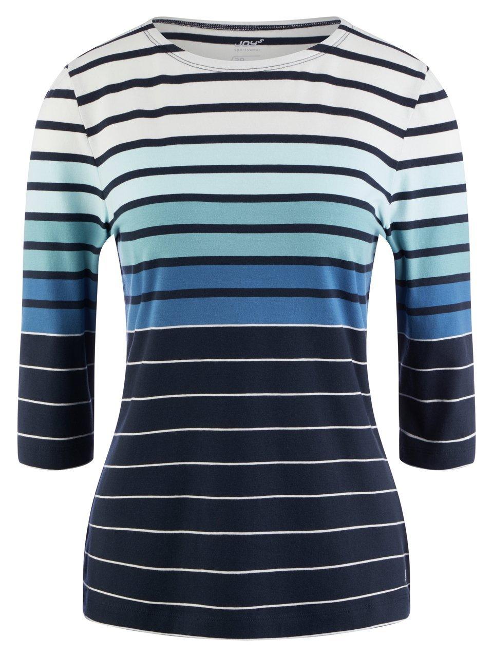 Leicht tailliertes Rundhals-Shirt JOY Sportswear blau günstig online kaufen