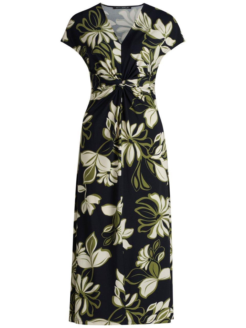 Jersey-Kleid V-Ausschnitt Betty Barclay blau günstig online kaufen