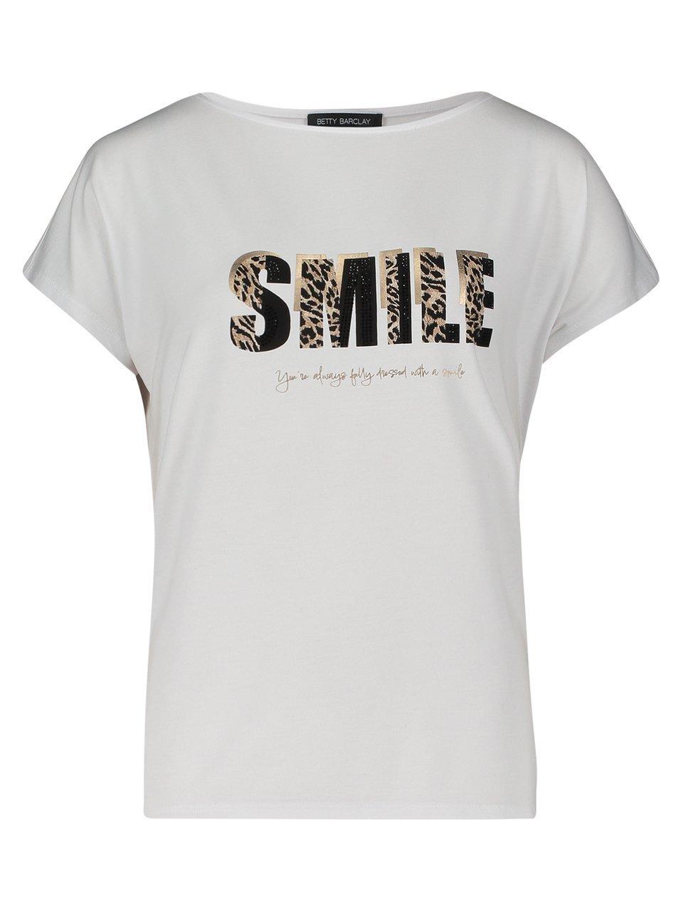 Rundhals-Shirt Betty Barclay weiss günstig online kaufen