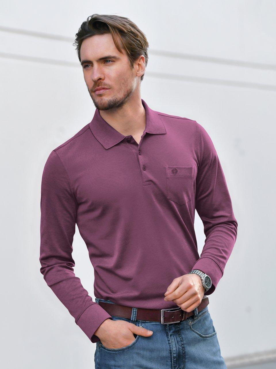 Bugatti - Poloshirt met lange mouwen